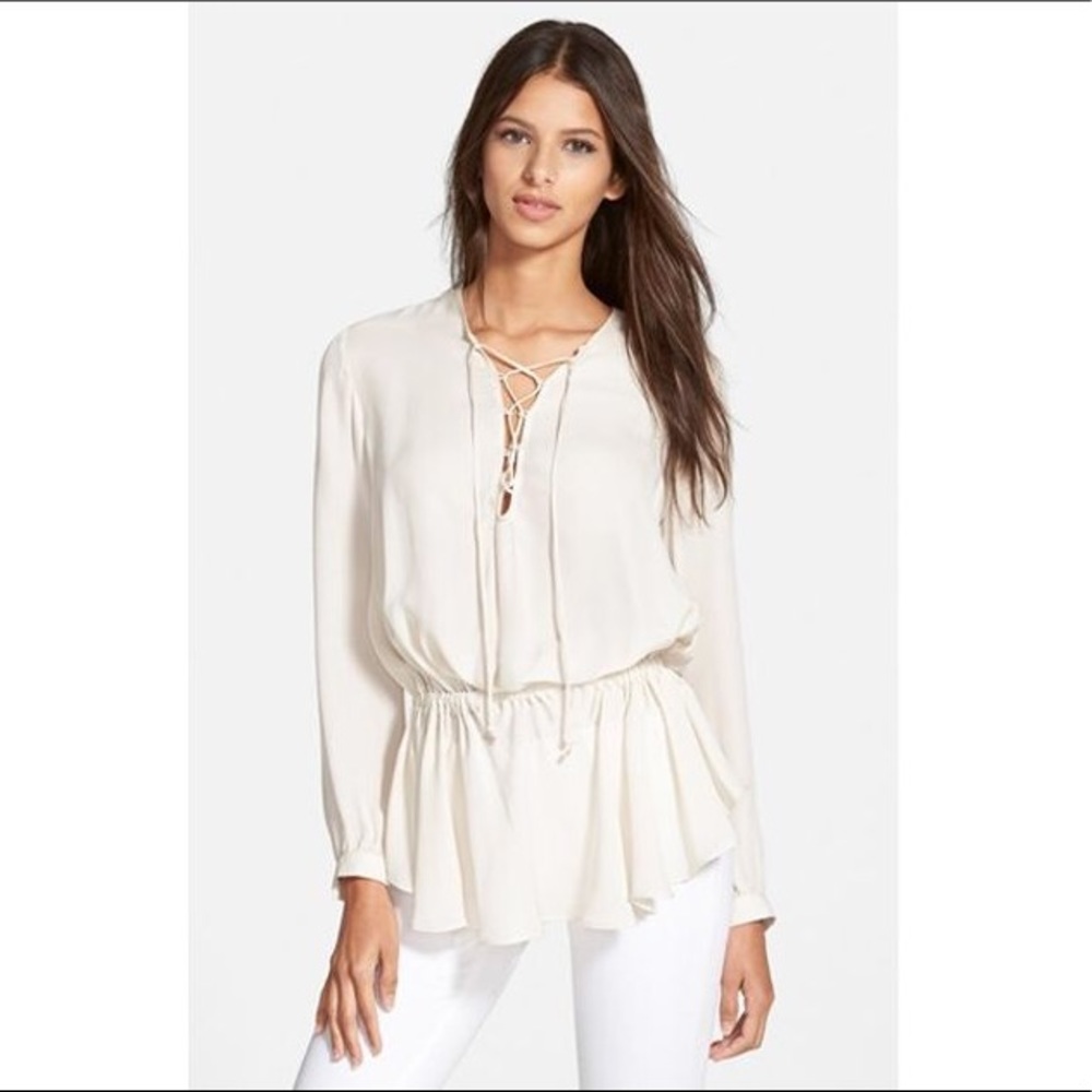 Rebecca Minkoff • North Lace Up Top